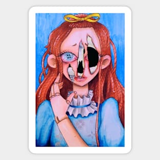 Broken Doll Magnet